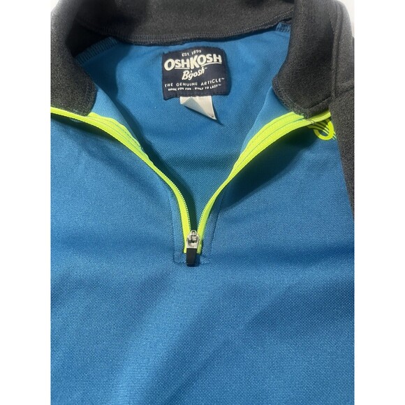 Boy's Size 12~ Osh Kosh Jacket 1/4 Zip Pullover Sweatshirt Outerwear - Picture 3 of 8